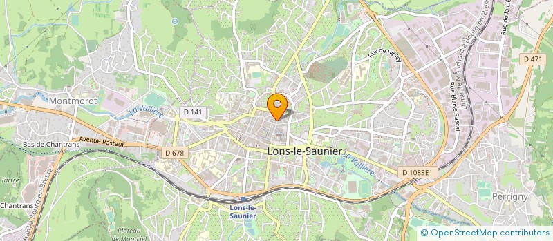 localisation de l'entreprise MONSIEUR FREDERIC CORRADO-SPERIDAKES à LONS-LE-SAUNIER