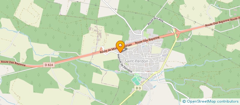 localisation de l'entreprise MONSIEUR FREDERIC CORREIA  SAINT-PERDON