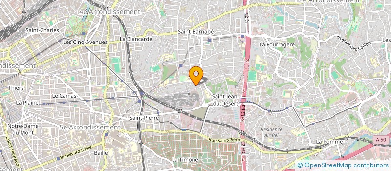 localisation de l'entreprise MONSIEUR FREDERIC COSTE à MARSEILLE