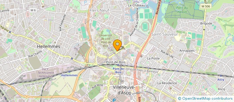 localisation de l'entreprise MONSIEUR FREDERIC COSTE à VILLENEUVE-D'ASCQ