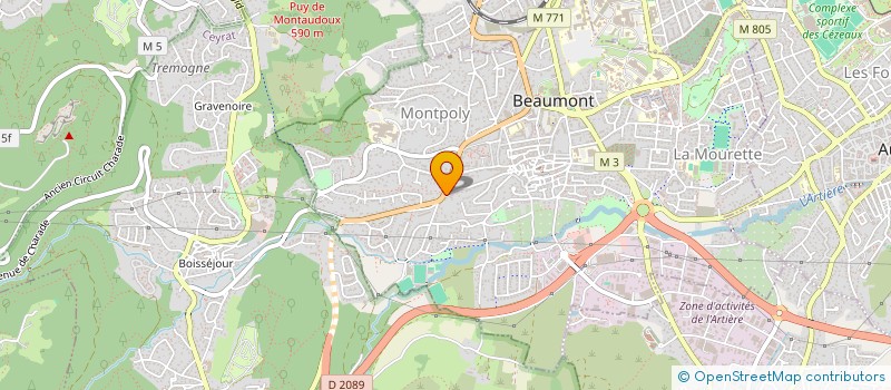 localisation de l'entreprise MONSIEUR FREDERIC COSTES  SETE