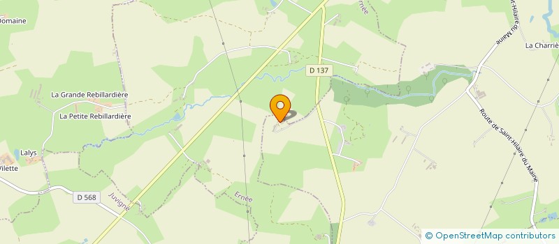 localisation de l'entreprise MONSIEUR FREDERIC COUGET  MONTENAY