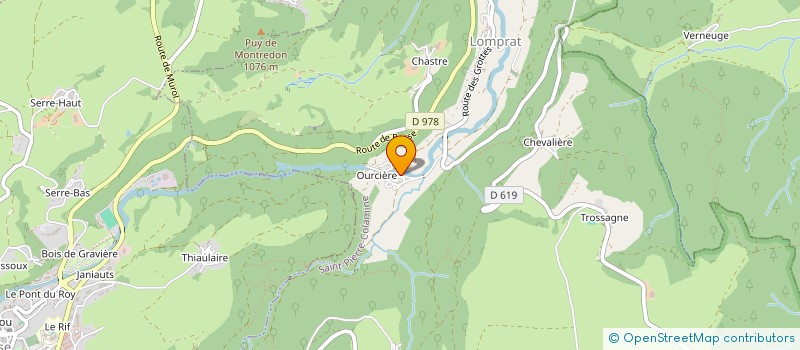 localisation de l'entreprise MONSIEUR FREDERIC COUGOUL  SAINT-PIERRE-COLAMINE