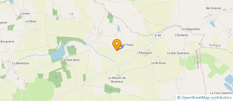 localisation de l'entreprise MONSIEUR FREDERIC COUILLAUD  SION-LES-MINES