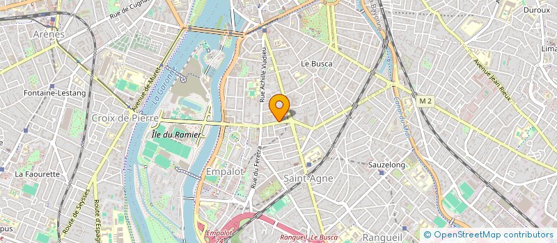 localisation de l'entreprise MONSIEUR FREDERIC COURBON à TOULOUSE