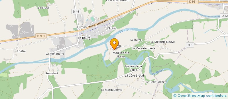 localisation de l'entreprise MONSIEUR FREDERIC COURT à SAINT-AIGNY