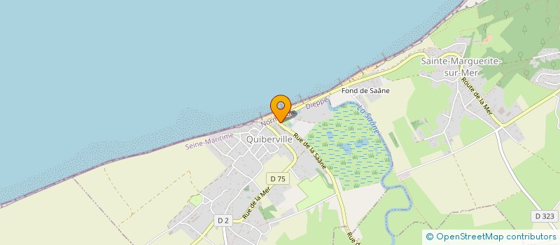 localisation de l'entreprise MONSIEUR FREDERIC CRAMESNIL à QUIBERVILLE-SUR-MER