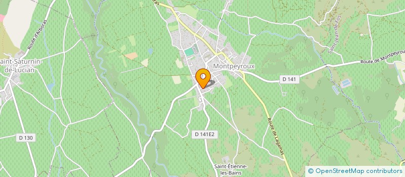 localisation de l'entreprise MONSIEUR FREDERIC CREBASSOL à MONTPEYROUX