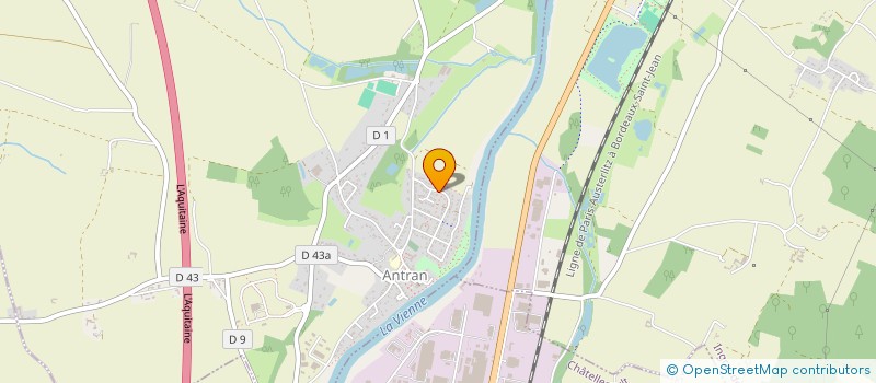 localisation de l'entreprise MONSIEUR FREDERIC CRESPIN  ANTRAN