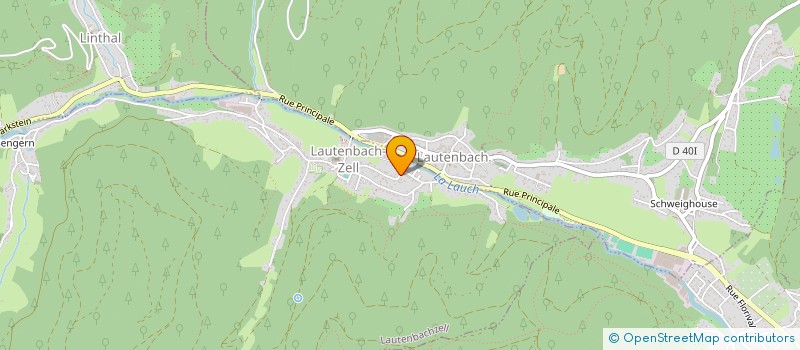 localisation de l'entreprise MONSIEUR FREDERIC CRESTEY  LAUTENBACHZELL