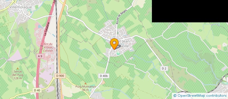 localisation de l'entreprise MONSIEUR FREDERIC CRESTIEN  SAINT-JEAN-LASSEILLE