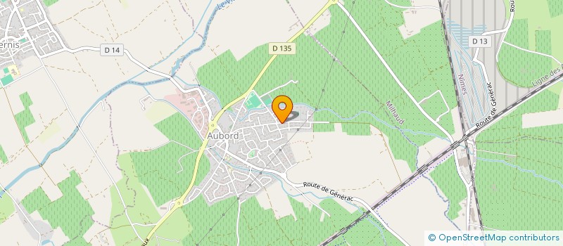 localisation de l'entreprise MONSIEUR FREDERIC CROQUELOIS  AUBORD