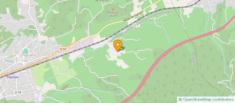 localisation de l'entreprise MONSIEUR FREDERIC CUTAYAR  PIGNANS
