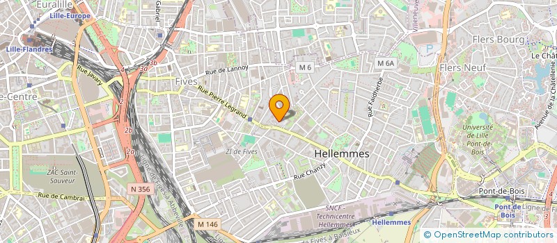 localisation de l'entreprise MONSIEUR FREDERIC CZYSZ à LILLE