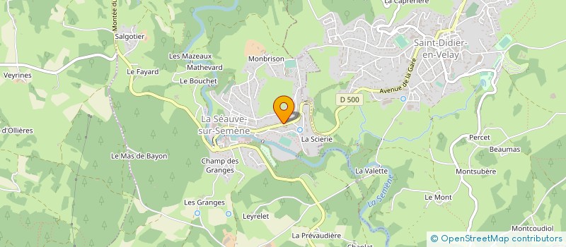 localisation de l'entreprise MONSIEUR FREDERIC D'ANTONA à LE CHAMBON-FEUGEROLLES