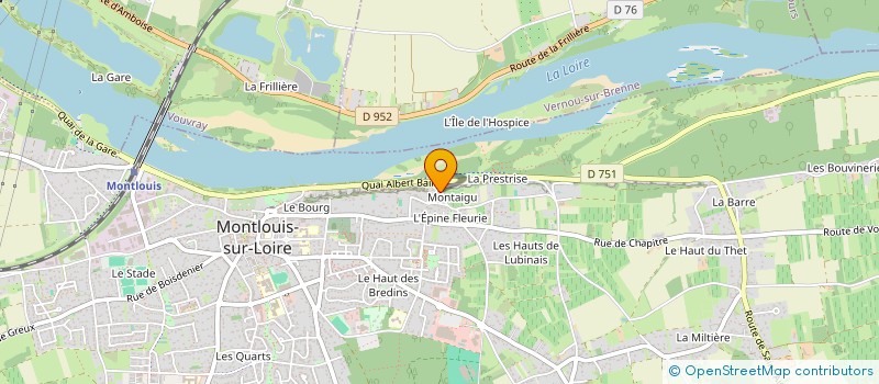 localisation de l'entreprise MONSIEUR FREDERIC DAGOREAU à MONTLOUIS-SUR-LOIRE