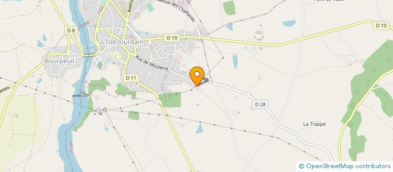 localisation de l'entreprise MONSIEUR FREDERIC DAILLER  MILLAC