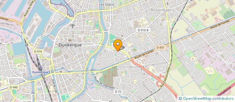 localisation de l'entreprise MONSIEUR FREDERIC DAIRIN à DUNKERQUE