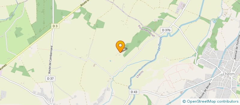 localisation de l'entreprise MONSIEUR FREDERIC DALIES  POUCHARRAMET