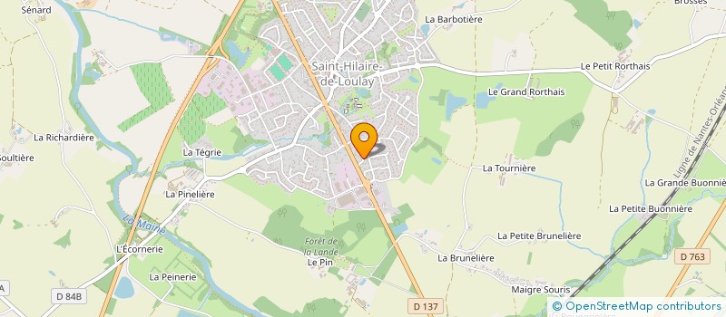 localisation de l'entreprise MONSIEUR FREDERIC DANAIS à MONTAIGU-VENDEE