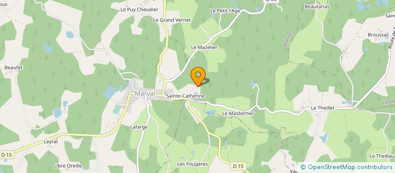 localisation de l'entreprise MONSIEUR FREDERIC DANIEL à PENSOL