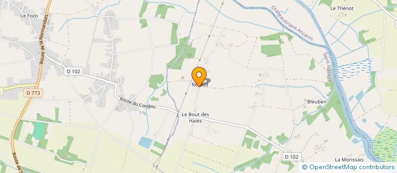 localisation de l'entreprise MONSIEUR FREDERIC DANIEL  GUENROUET