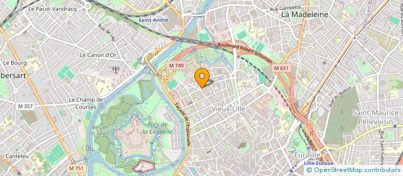 localisation de l'entreprise MONSIEUR FREDERIC DANNEELS à LILLE