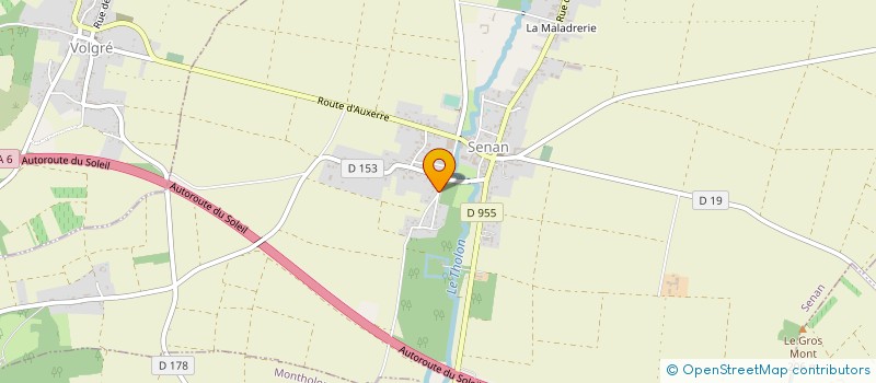 localisation de l'entreprise MONSIEUR FREDERIC DARINI  SENAN