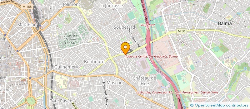 localisation de l'entreprise MONSIEUR FREDERIC DARMON à TOULOUSE