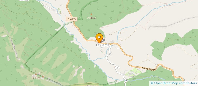 localisation de l'entreprise MONSIEUR FREDERIC DARNAUD  LA GARDE