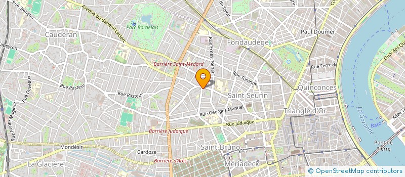 localisation de l'entreprise MONSIEUR FREDERIC DAS NEVES  BORDEAUX