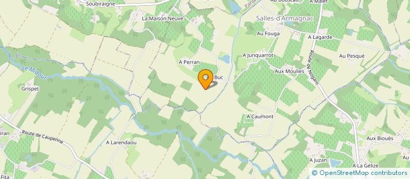 localisation de l'entreprise MONSIEUR FREDERIC DASTE à SAINTE-CHRISTIE-D ARMAGNAC