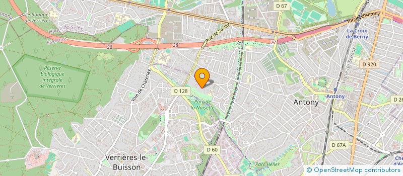 localisation de l'entreprise MONSIEUR FREDERIC DAUBIE à ANTONY