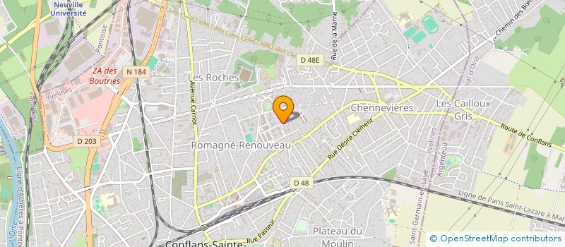 localisation de l'entreprise MONSIEUR FREDERIC DE ASCENCAO  CONFLANS-SAINTE-HONORINE