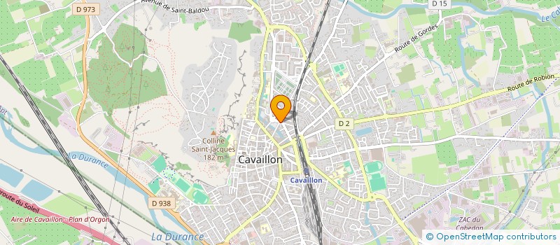 localisation de l'entreprise MONSIEUR FREDERIC DE FONVENT à CAVAILLON