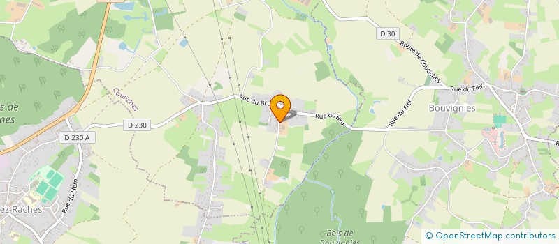 localisation de l'entreprise MONSIEUR FREDERIC DE JESUS  COUTICHES