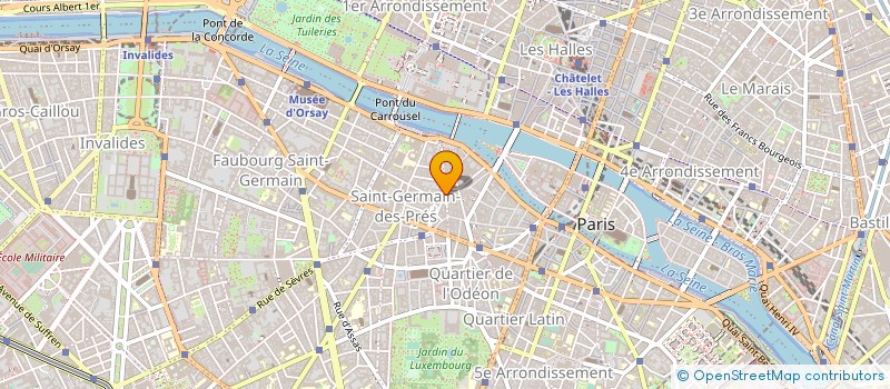 localisation de l'entreprise MONSIEUR FREDERIC DE LA ROCHEFOUCAULD  PARIS