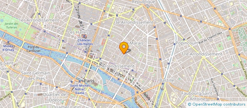 localisation de l'entreprise MONSIEUR FREDERIC DE LUCA  PARIS