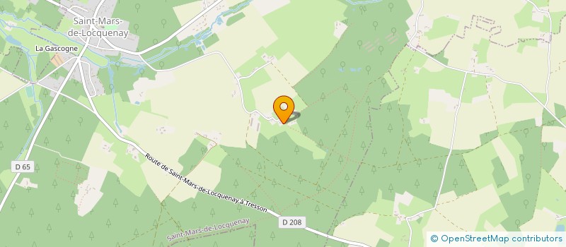 localisation de l'entreprise MONSIEUR FREDERIC DE MONTALEMBERT  COUDRECIEUX