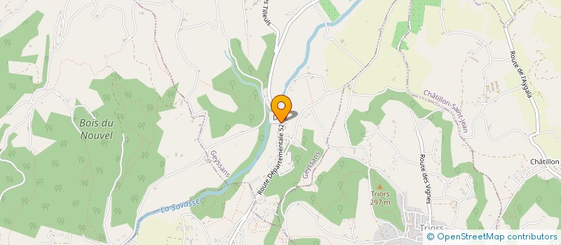 localisation de l'entreprise MONSIEUR FREDERIC DE RUEDA  GEYSSANS