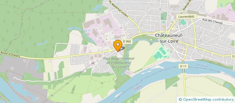 localisation de l'entreprise MONSIEUR FREDERIC DE SOUSA à CHATEAUNEUF-SUR-LOIRE