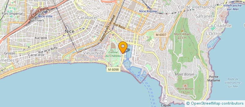 localisation de l'entreprise MONSIEUR FREDERIC DE VITA à NICE