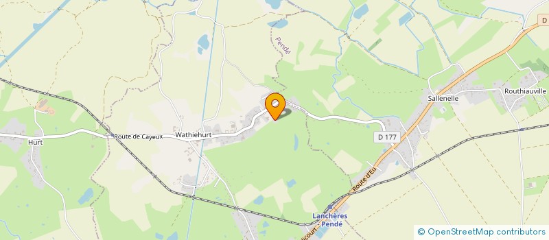 localisation de l'entreprise MONSIEUR FREDERIC DEBARBIEUX  LANCHERES