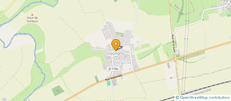 localisation de l'entreprise MONSIEUR FREDERIC DEBEVE  LOUVIGNY