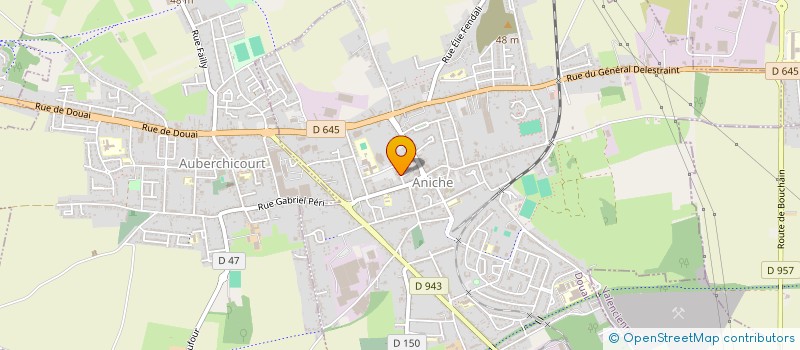 localisation de l'entreprise MONSIEUR FREDERIC DEBRUILLE  ANICHE