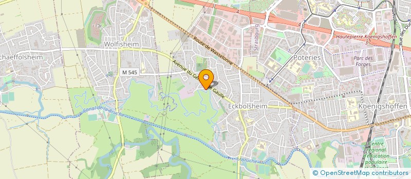 localisation de l'entreprise MONSIEUR FREDERIC DEBS  ECKBOLSHEIM
