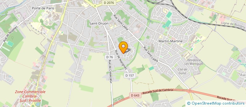 localisation de l'entreprise MONSIEUR FREDERIC DEBUT à SERANVILLERS-FORENVILLE