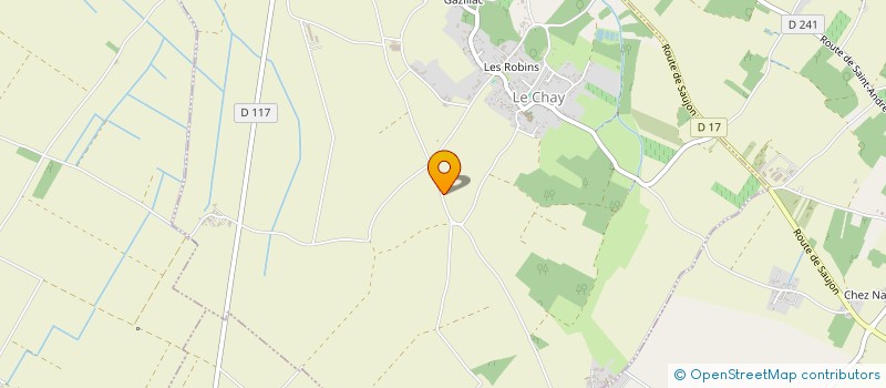 localisation de l'entreprise MONSIEUR FREDERIC DECHELOTTE  LE CHAY