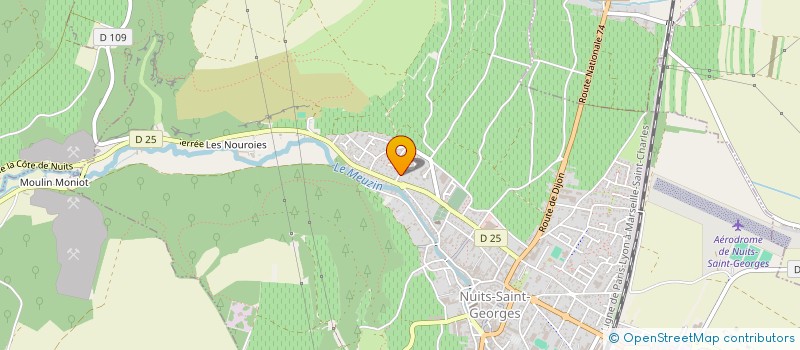 localisation de l'entreprise MONSIEUR FREDERIC DECKER  NUITS-SAINT-GEORGES
