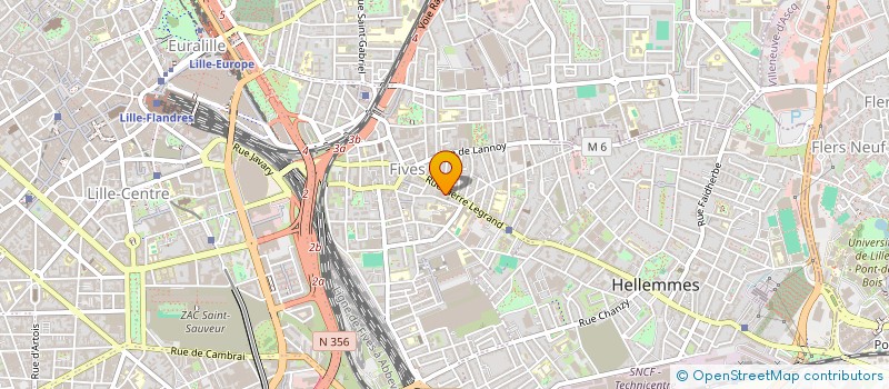 localisation de l'entreprise MONSIEUR FREDERIC DEFFRENNES à LILLE